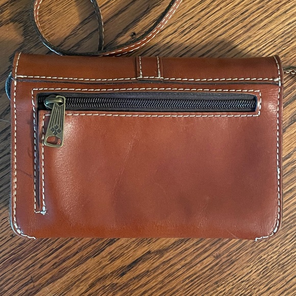 Patricia Nash Torri Tooled Leather Crossbody Bag - Picture 2 of 11